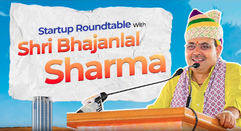 Startup Roundtable with Shri Bhajanlal Sharma
